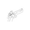 VO Universal Red Dot Sight Mount for CZ Shadow 2 / SP-01 / P-10C - Black OD-A-SCFRM-21 asgbox.pl