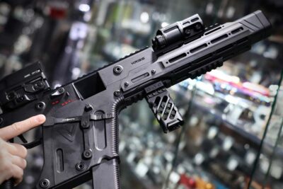 Angry Gun KSV MODULAR M-LOK Rail system for KRYTAC KRISS Vector - Black - obrazek 9