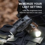 OLIGHT Pistol Flashlight Valkyrie PL-3R 1500 lm - Black - obrazek 7