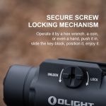 OLIGHT Pistol Flashlight Valkyrie PL-3R 1500 lm - Black - obrazek 9