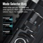OLIGHT Pistol Flashlight BALDR PRO R (Green Laser) 1350 lm - Black - obrazek 10