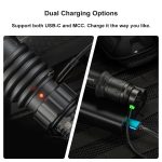 OLIGHT Flashlight WARRIOR X 4 2600 lm - Black - obrazek 9