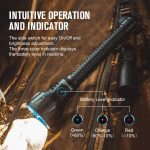 OLIGHT Flashlight JAVELOT Turbo 1300 lm - Black - obrazek 9