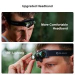 OLIGHT Rechargeable Headlamp PERUN 2 Mini CW 1100 lm - Black - obrazek 8