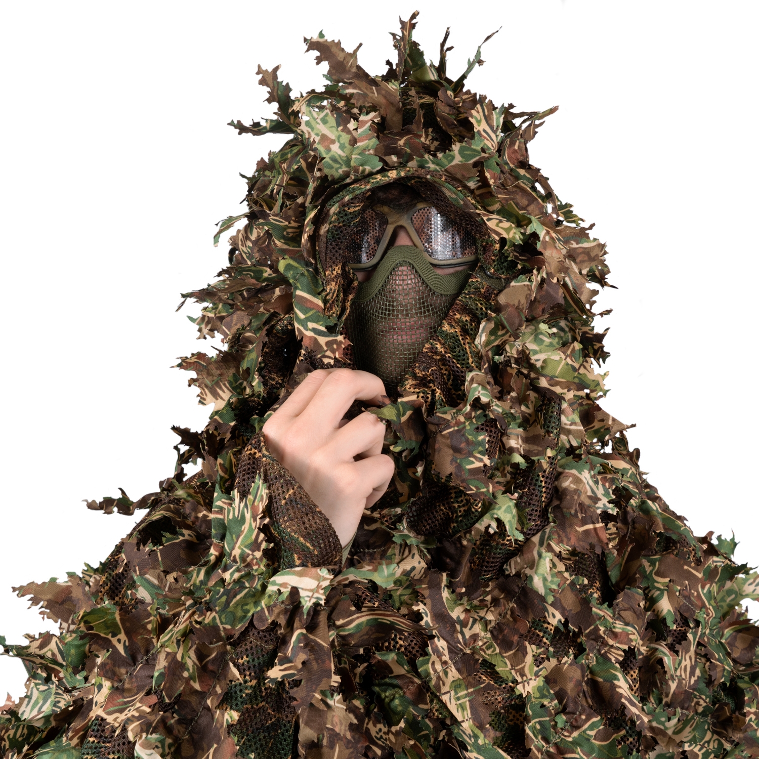 Novritsch Modular 3D Ghillie Suit Hood - Amber OD-A-NOVRITSCH198-AM asgbox.pl Novritsch Modular 3D Ghillie Suit Hood - Amber - obrazek 7