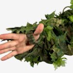 KMCS Cloak with Leaf Strips - Green - obrazek 6
