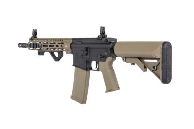 SA M4 Carbine M-LOK (SA-P20 Prime(TM) Aster II ETU) with Brushless Motor - Black/Tan - obrazek 6