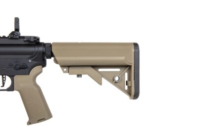 SA M4 Carbine M-LOK (SA-P20 Prime(TM) Aster II ETU) with Brushless Motor - Black/Tan - obrazek 7