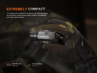 FENIX GL23R TACTICAL LIGHT WITH Green LASER SIGHT - obrazek 8