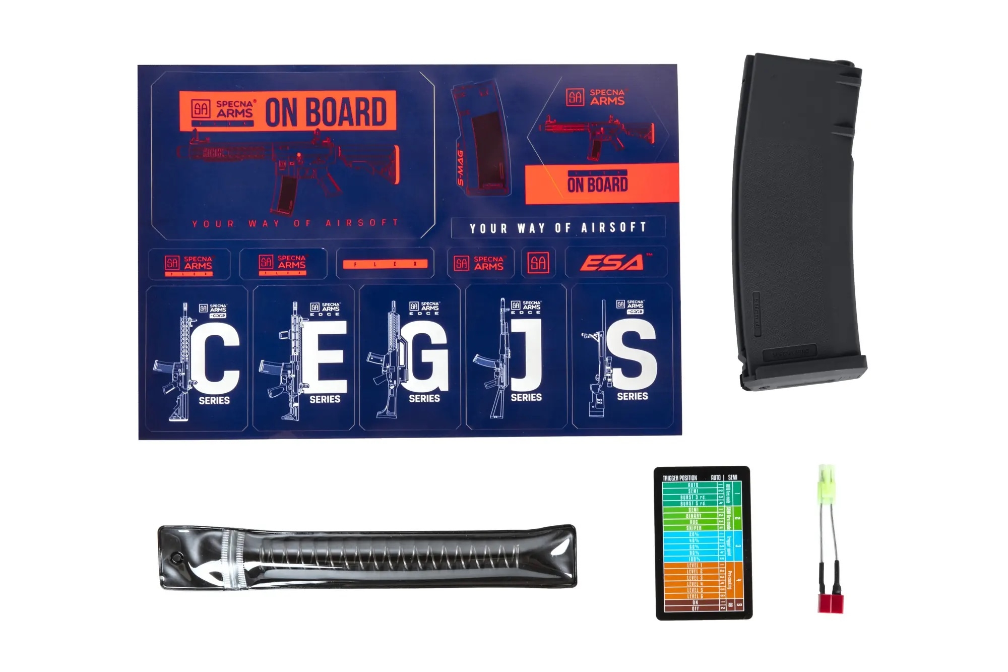 SA 416D Carbine (SA-FH07 FLEX(TM) HAL ETU(TM)) - Black SPARMS280-BK asgbox.pl SA 416D Carbine (SA-FH07 FLEX(TM) HAL ETU(TM)) - Black - obrazek 13