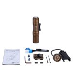 OLIGHT Rifle Flashlight ODIN Mini 1250 lm, M-LOK Mount - Tan - obrazek 6