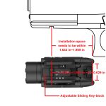 OLIGHT Pistol Flashlight Valkyrie PL-3S 1000 lm - Tan - obrazek 9