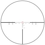 VO CONTINENTAL X8 1-8×24 ED TACTICAL SFP LPVO Riflescope – Black - obrazek 10