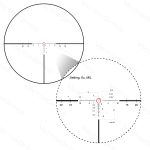 VO CONTINENTAL X6 1-6x24 SFP LPVO Riflescope - Black - obrazek 10