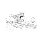 VO 30mm X-ACCU Mount Assembly Kit (4 Screws Ring) - Black - obrazek 6