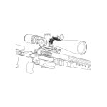 VO 30mm X-ACCU Mount Assembly Kit (4 Screws Ring) - Black - obrazek 7