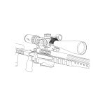 VO 30mm X-ACCU Mount Assembly Kit (6 Screws Ring) - Black - obrazek 7