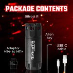 AceTech BIFROST R Tracer Unit with Muzzle Flame - Red - obrazek 6