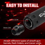 AceTech BIFROST R Tracer Unit with Muzzle Flame - Black - obrazek 7