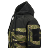 HELIKON ROGUE Hoodie (FullZip)(R) - Black/US Woodland OD-A-BL-RHF-PO-0103A-B03 asgbox.pl