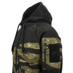 HELIKON ROGUE Hoodie (FullZip)(R) - Black/US Woodland - obrazek 6
