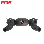 FMA F5 STORM Goggle Full-Face Mask - Black/Red - obrazek 6