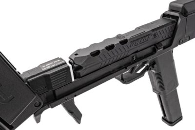 AceTech x Poseidon AGENT FMG-9 GBB SMG Deluxe Set with Tracer Unit V2 - Black - obrazek 7