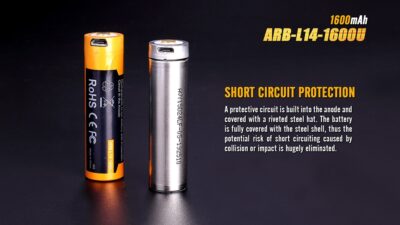 Charging battery USB AA Fenix ARB-L14-1600U (Li-ion) - obrazek 7