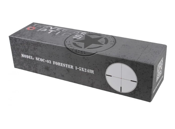 VO FORESTER 1-5x24 SFP Gen1 LPVO Riflescope - Black OD-A-SCOC-03 asgbox.pl VO FORESTER 1-5x24 SFP Gen1 LPVO Riflescope - Black - obrazek 7