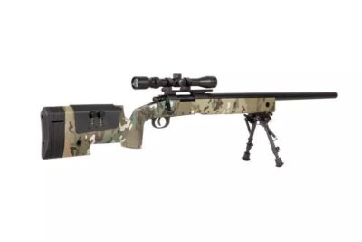 SA M40A3 High Velocity (SA-S02 CORE(TM)) Sniper Rifle with Accessories - MC - obrazek 6