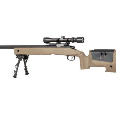 SA M40A3 (SA-S02 CORE(TM)) Sniper Rifle with Accessories - Tan OD-A-SPARMS162-TAN asgbox.pl SA M40A3 (SA-S02 CORE(TM)) Sniper Rifle with Accessories - Tan OD-A-SPARMS162-TAN asgbox.pl