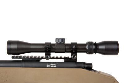 SA M40A3 (SA-S02 CORE(TM)) Sniper Rifle with Accessories - Tan - obrazek 9
