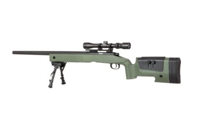 SA M40A3 (SA-S02 CORE(TM)) Sniper Rifle with Accessories - Green - obrazek 6