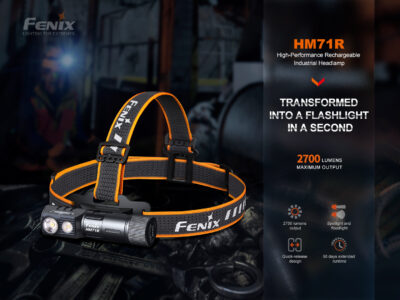 Fenix HM71R RECHARGEABLE HEADLAMP - obrazek 6