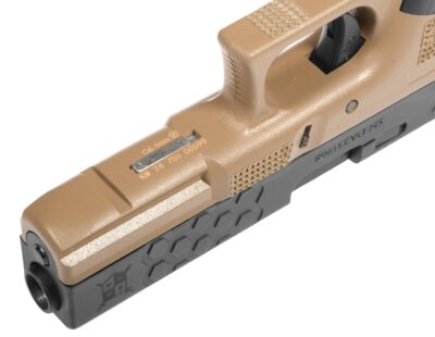 Delta Armory P03 GBB Airsoft Pistol – Tan - obrazek 12