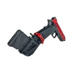 CTM Hi-Capa HPA M4 AEG Magazine 90° Angled Adapter - Violet / Green - obrazek 7