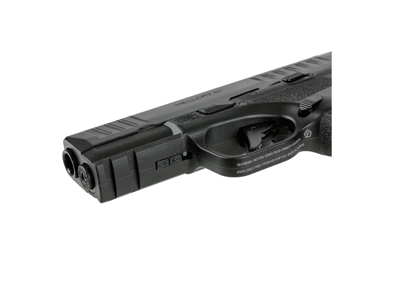 ASG Springfield Armory HellCat Pro, CO2 Blowback, Metal Slide - Black OD-A-ASG364 asgbox.pl ASG Springfield Armory HellCat Pro, CO2 Blowback, Metal Slide - Black - obrazek 6
