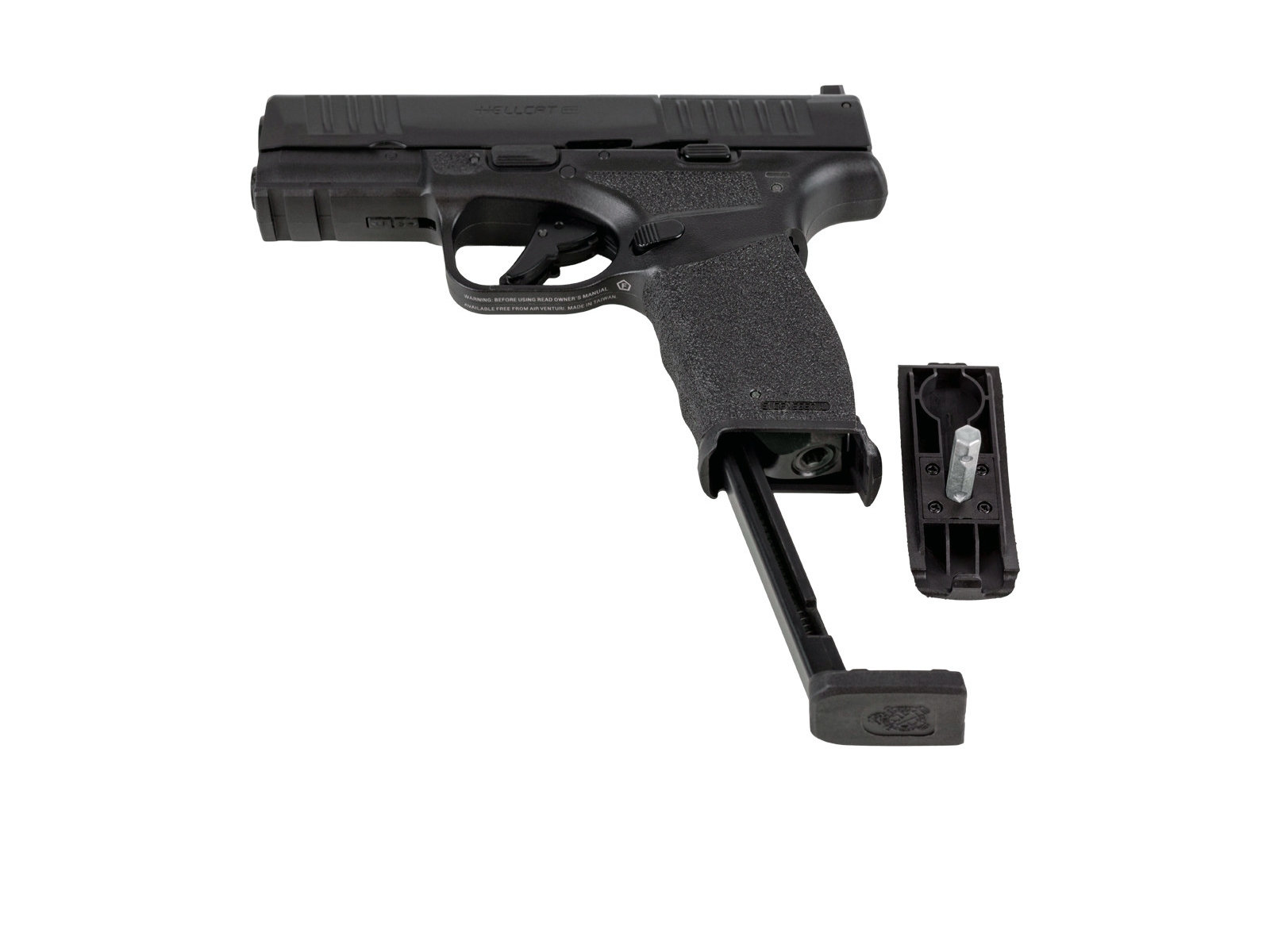 ASG Springfield Armory HellCat Pro, CO2 Blowback, Metal Slide - Black OD-A-ASG364 asgbox.pl ASG Springfield Armory HellCat Pro, CO2 Blowback, Metal Slide - Black - obrazek 10