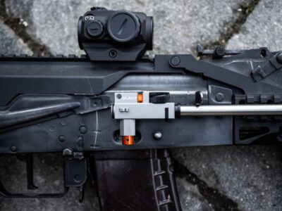 Silent Industries AEG / HPA AK ALPHA CNC Hop-up Chamber - Grey - obrazek 7