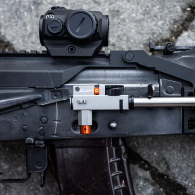 Silent Industries AEG / HPA AK ALPHA CNC Hop-up Chamber - Grey OD-A-SI-AK-ALPHA asgbox.pl Silent Industries AEG / HPA AK ALPHA CNC Hop-up Chamber - Grey OD-A-SI-AK-ALPHA asgbox.pl