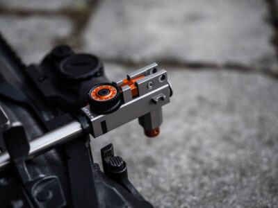 Silent Industries AEG / HPA AK ALPHA CNC Hop-up Chamber - Grey - obrazek 9
