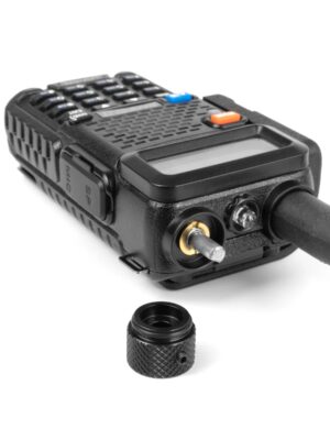 Tridos Baofeng UV-5R PTT Guard and Volume Dial Knob - Black - obrazek 6