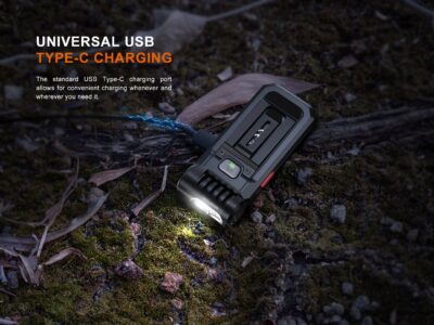 FENIX Rechargeable Flashlight SW05R-RED (White / Red Light) - Green - obrazek 8
