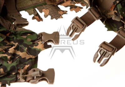 Invader Gear Ghillie Base Leaf Camouflage Suit - Partizan - obrazek 7