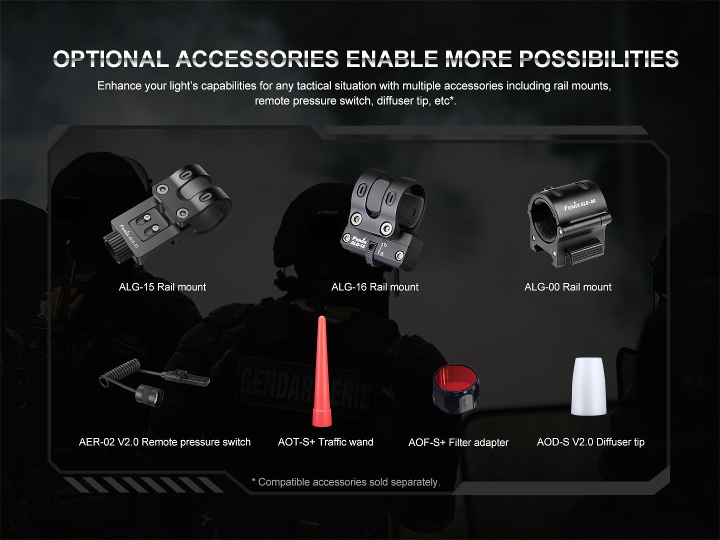 FENIX Rechargeable LED Flashlight PD35R - Black OD-A-PD35R asgbox.pl FENIX Rechargeable LED Flashlight PD35R - Black - obrazek 14