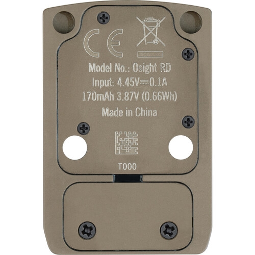 OLIGHT Red Dot Sight OSIGHT RED (Red Dot) with Powerbank - Tan OD-A-OLIGHT031 asgbox.pl OLIGHT Red Dot Sight OSIGHT RED (Red Dot) with Powerbank - Tan - obrazek 7