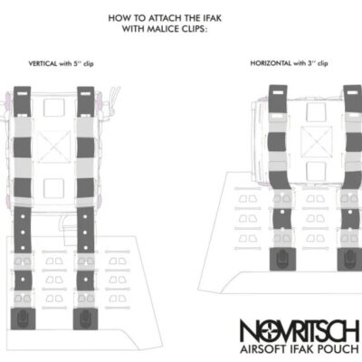Novritsch Airsoft IFAK Pouch - Black OD-A-NOVRITSCH248-BK asgbox.pl Novritsch Airsoft IFAK Pouch - Black OD-A-NOVRITSCH248-BK asgbox.pl