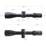 VO CONTINENTAL X6 4-24x56 MBR FFP Rifle Scope - Black - obrazek 7