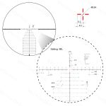 VO CONTINENTAL X6 4-24x56 MBR FFP Rifle Scope - Black - obrazek 8