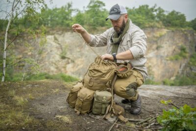 HELIKON HYBRID OUTBACK(R) Pants DuraCanvas(R) - Taiga Green - obrazek 6